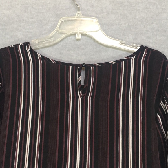 APT 9 Renascence Festival Comfy Extra Long Line Stretch Slimming Vertical Stripe - Picture 4 of 15